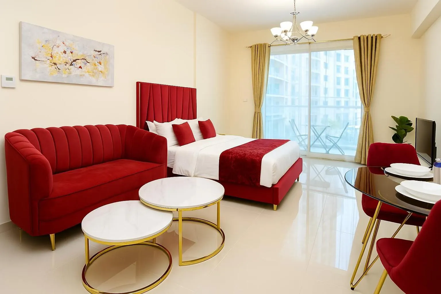 Comfy Studio In Jvc Great Location Fast Wi-Fi Dubai