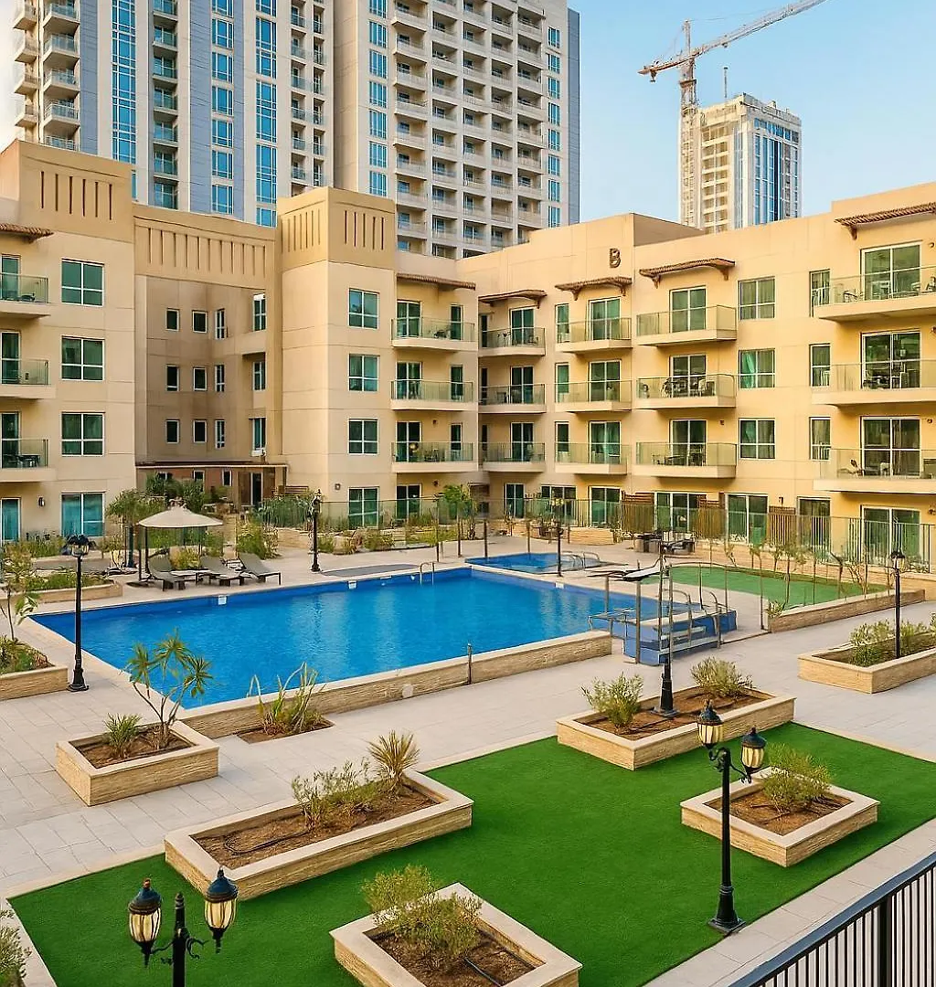 Comfy Studio In Jvc Great Location Fast Wi-Fi Dubai Apartment