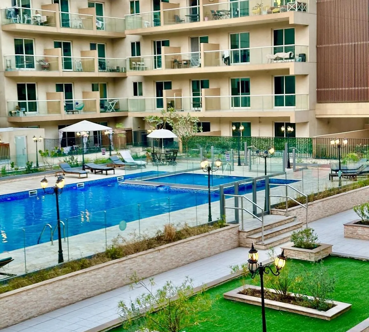 Apartment Comfy Studio In Jvc Great Location Fast Wi-Fi Dubai